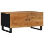 Voir la diapositive 2 : VIDAXL Table basse 80x50x40 cm Bois d'acacia solide et d'ingenierie