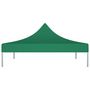 Voir la diapositive 3 : VIDAXL Toit de tente de reception 2x2 m Vert 270 g/m^2