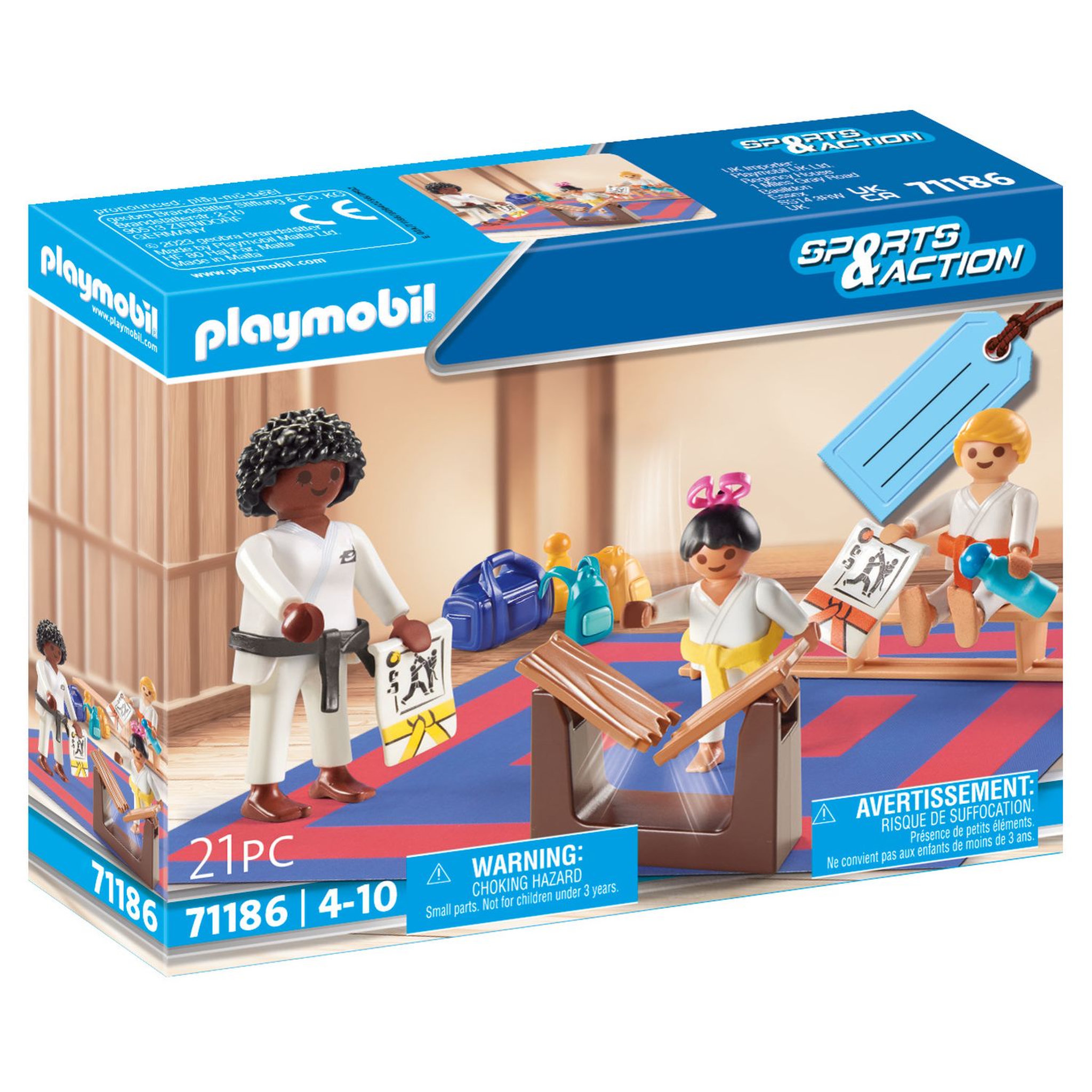 PLAYMOBIL 71186 Entrainement de karaté 