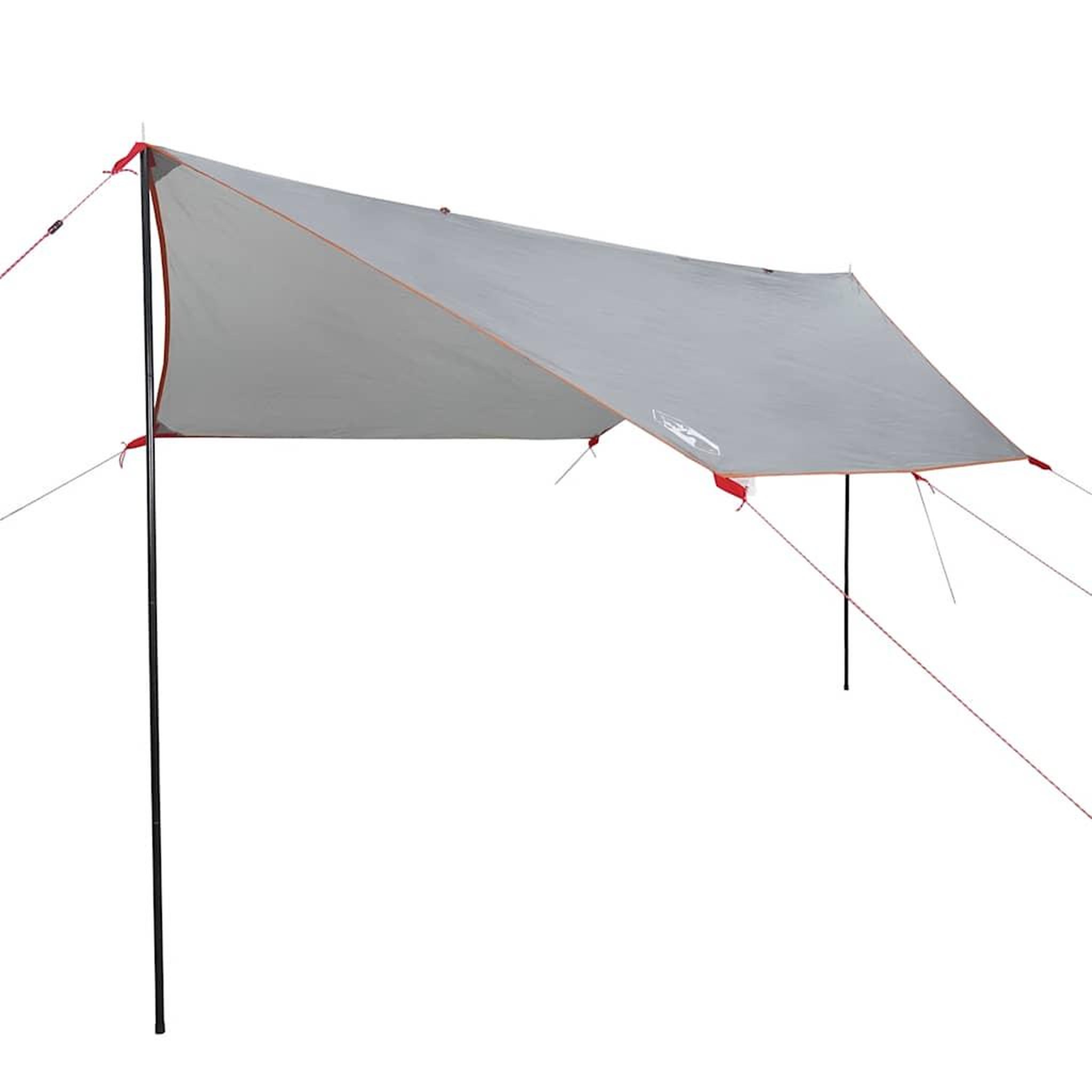 Voir la diapositive 2 : VIDAXL Tente de voiture gris et orange impermeable