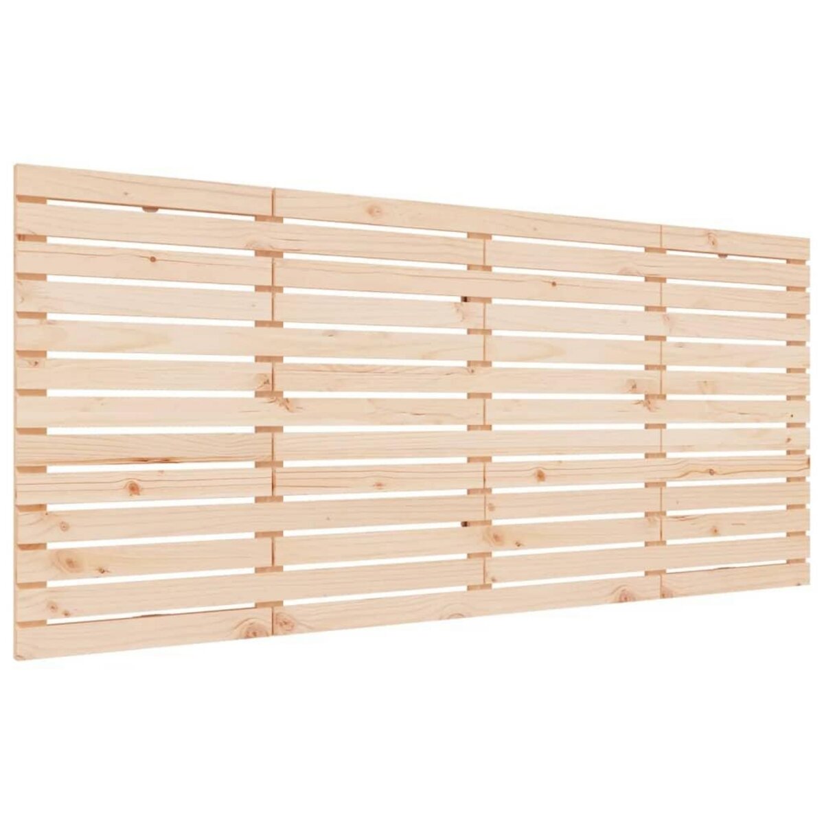 VIDAXL Tete de lit murale 156x3x91,5 cm Bois massif de pin