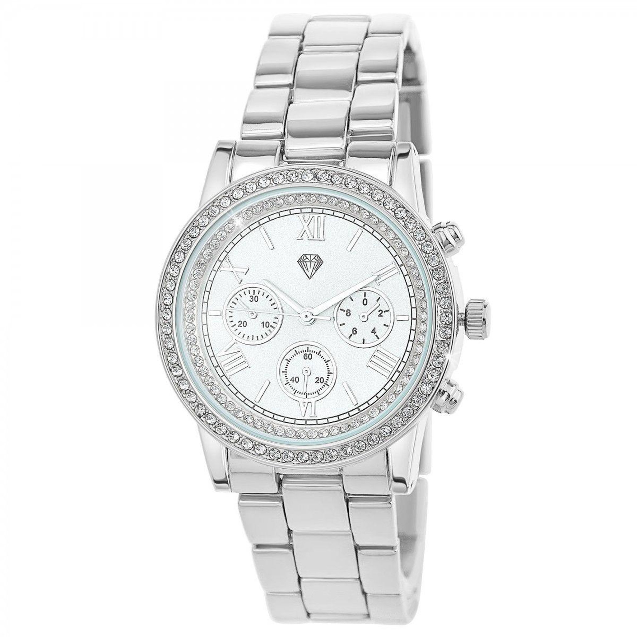 SC CRYSTAL Montre Mayane élégante ornée de Cristaux scintillants par SC Crystal