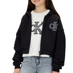 CALVIN KLEIN JEANS Sweat  Fille Calvin Klein Jeans Terry. Coloris disponibles : Noir