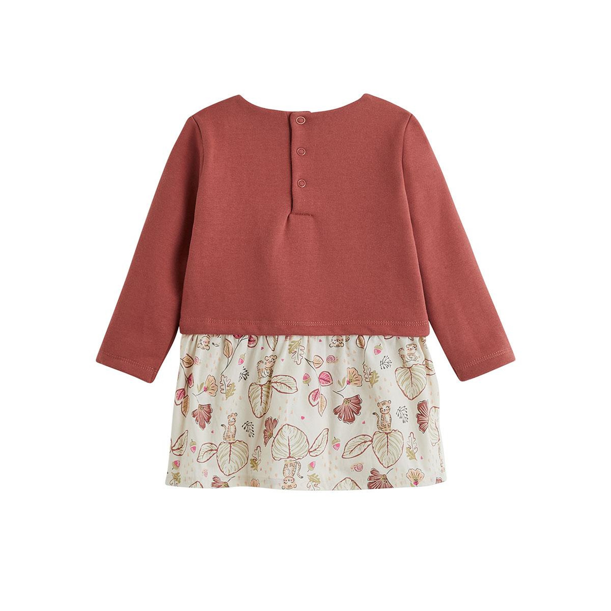 Voir la diapositive 2 : PETIT BEGUIN Robe bébé léa - fille