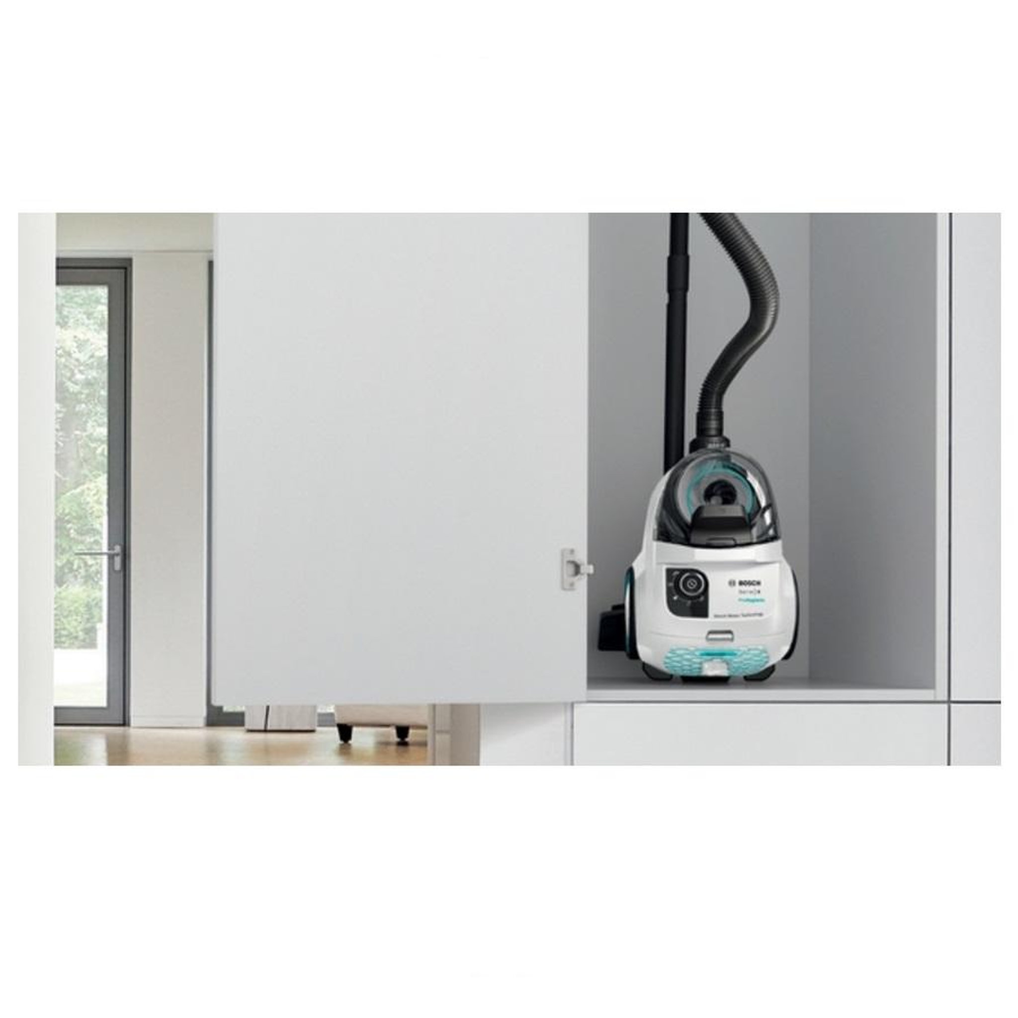 Voir la diapositive 5 : BOSCH Aspirateur sans sac 550w 76db blanc - bgc21hyg1