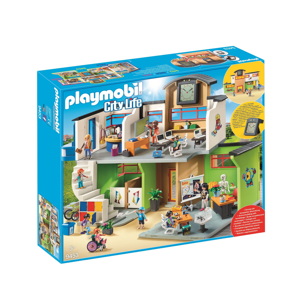 PLAYMOBIL 9453 - City Life - Ecole aménagée