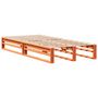 Voir la diapositive 3 : VIDAXL Cadre de lit sans matelas cire marron 100x200cm bois pin massif