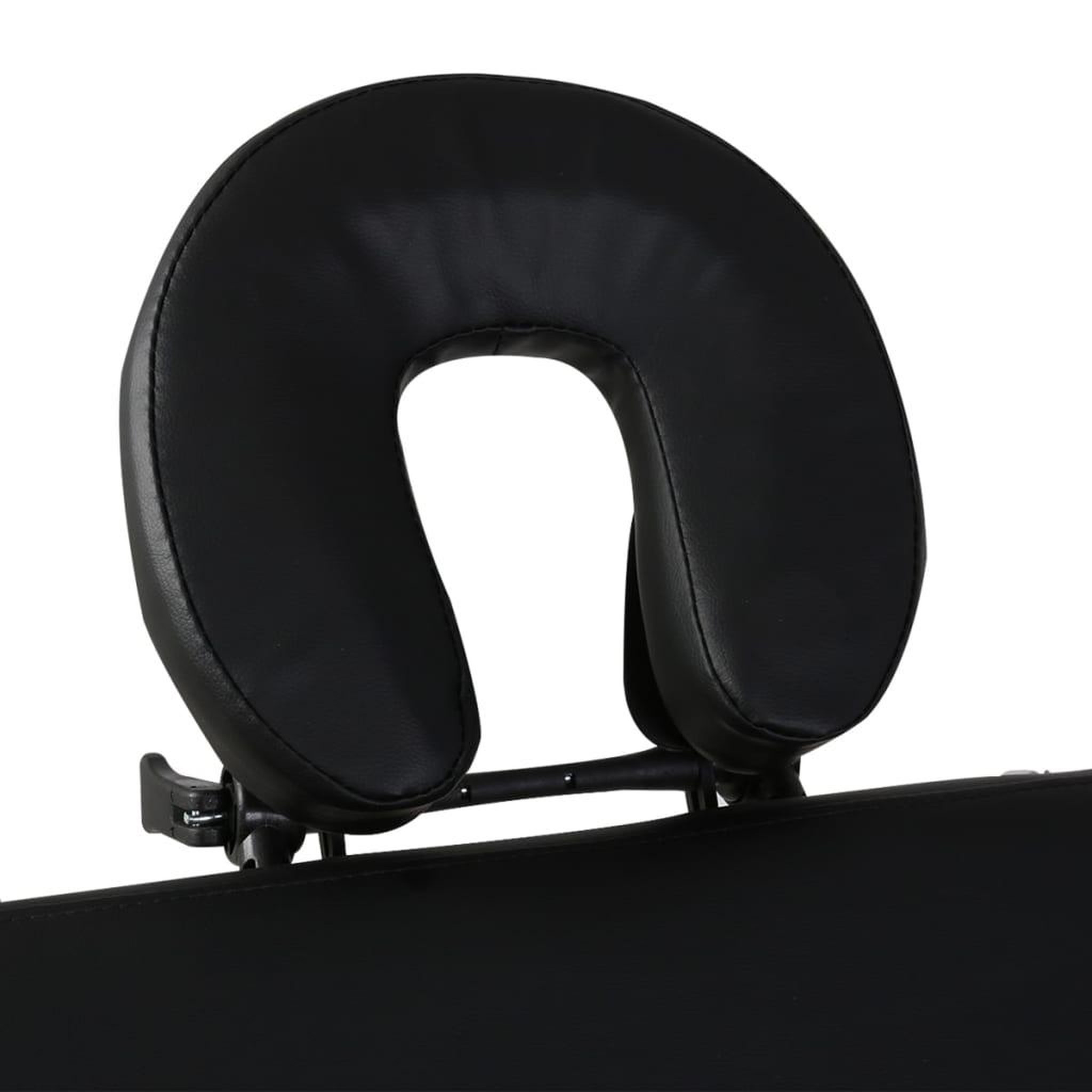 Voir la diapositive 3 : VIDAXL Table de massage pliable Noir 3 zones avec cadre en bois
