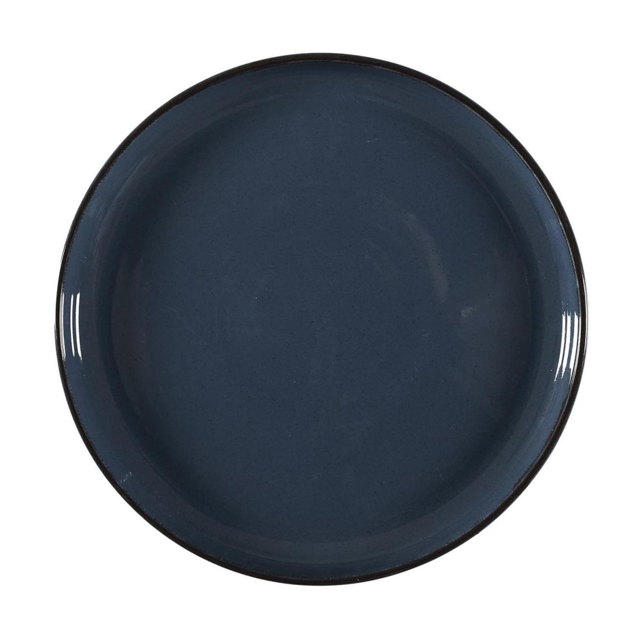 Voir la diapositive 5 : The Home Deco Factory Service de table 12 pièces  grès du temps  27cm bleu