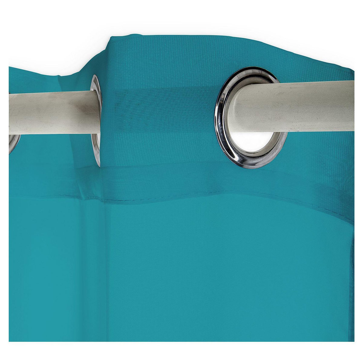 TODAY Voilage finition oeillets prêt à poser en polyester 135x240 cm