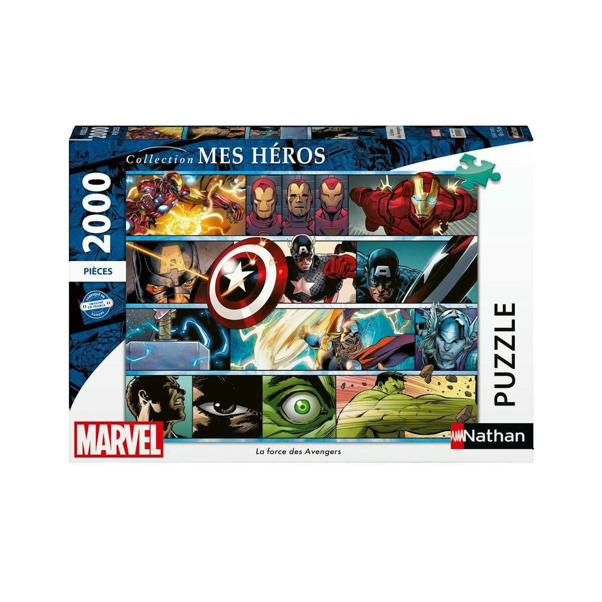 RAVENSBURGER Puzzle Ravensburger Avengers 2000 pièces multicolore