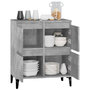 Voir la diapositive 5 : VIDAXL Buffet Gris beton 60x35x70 cm Bois d'ingenierie