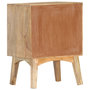 Voir la diapositive 4 : VIDAXL Table de chevet 40x35x55 cm Bois de manguier solide