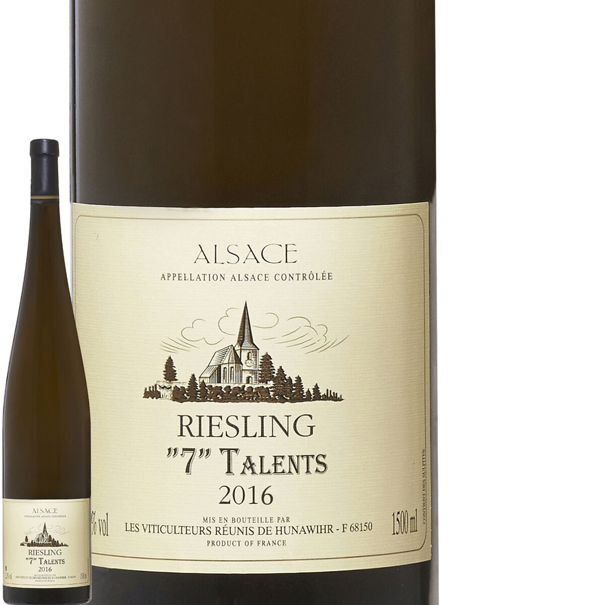 Magnum 7 Talents Cave Vinicole de Hunawihr Alsace Riesling Blanc 2016