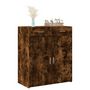 Voir la diapositive 3 : VIDAXL Buffet chene fume 80x42,5x93 cm bois d'ingenierie