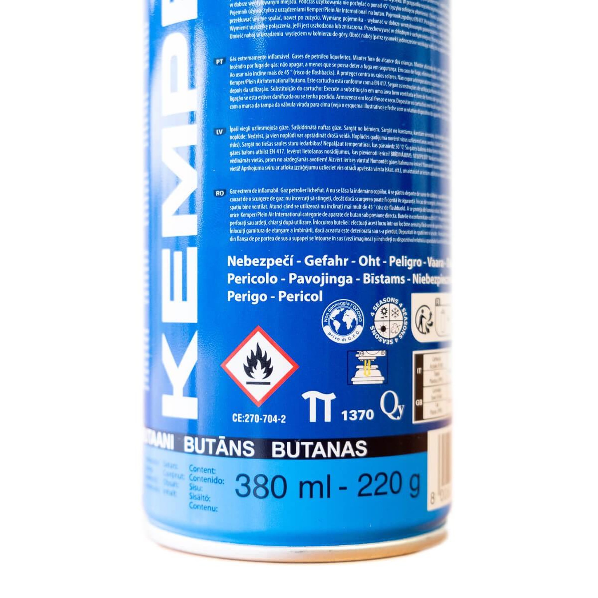 Voir la diapositive 4 : Kemper Desherbeur thermique piezo chalumeau gaz + 4 recharges gaz kemper
