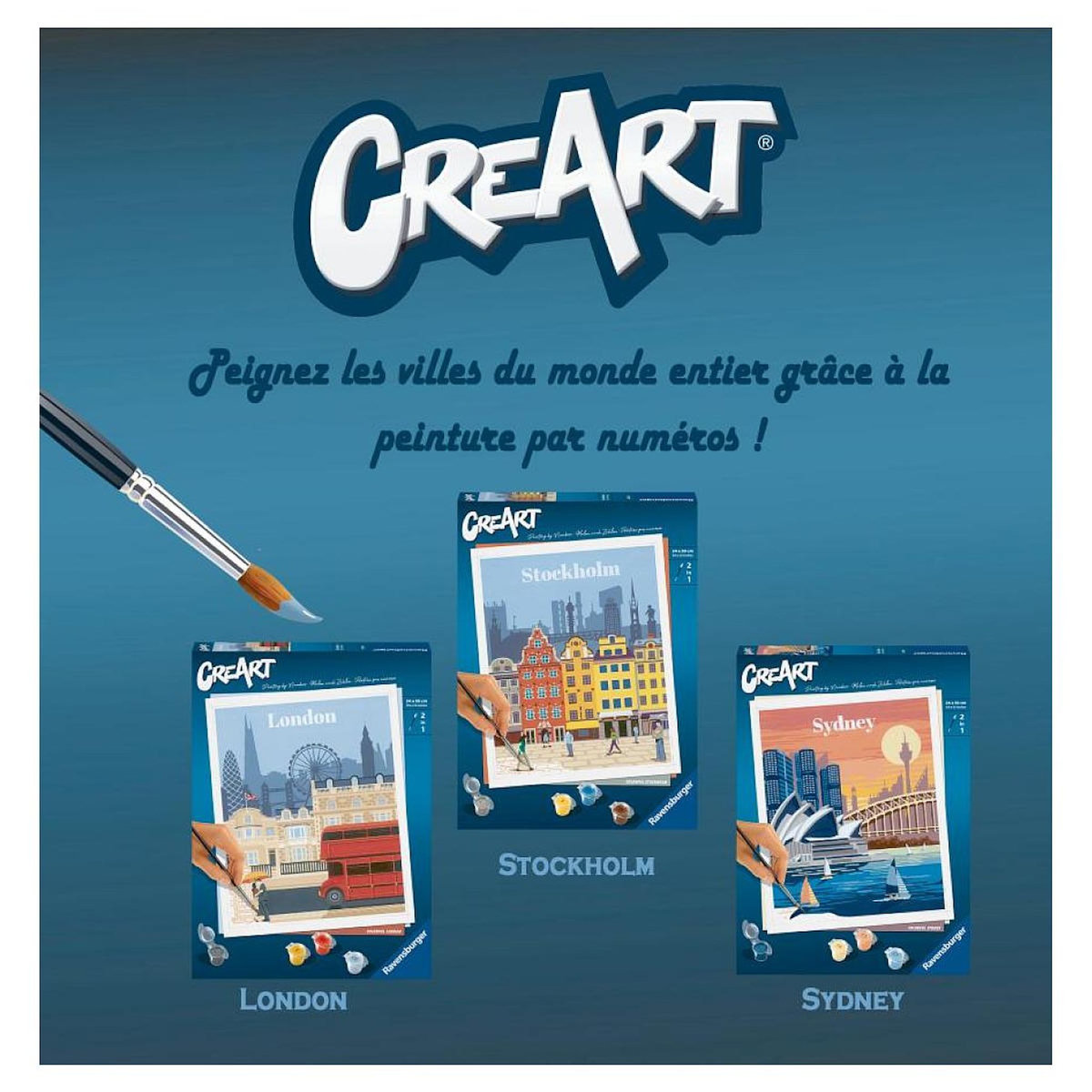 RAVENSBURGER Creart - 24x30 cm - london