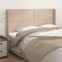 VIDAXL Tete de lit avec oreilles Cappuccino 163x16x118/128 cm