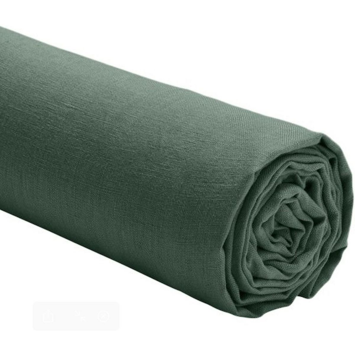 BATON ROUGE Drap housse 100% lin lavé 160g pin