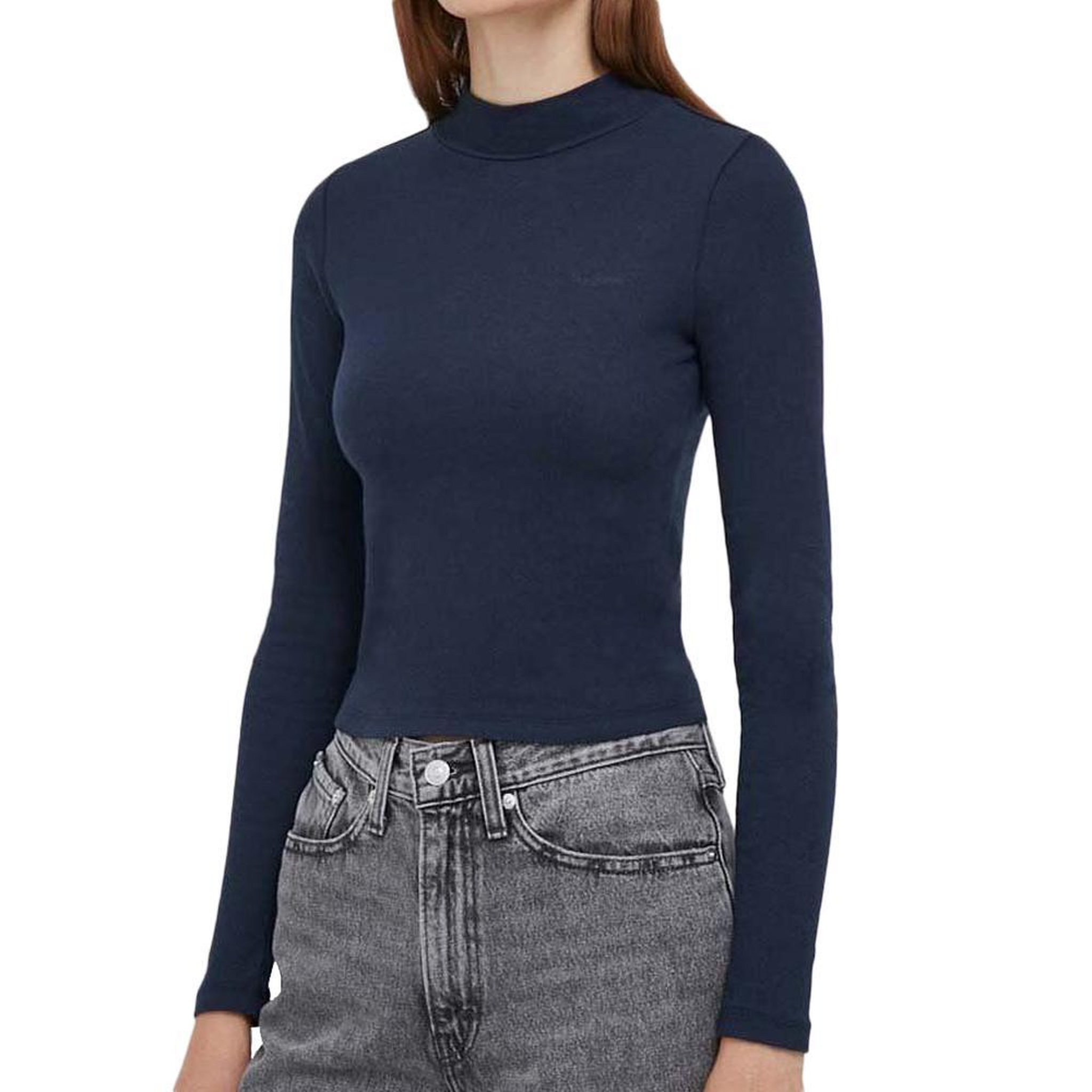 Pepe Jeans T-shirt Manches Longues Marine Femme Pepe jeans Winona Perkins. Coloris disponibles : Bleu