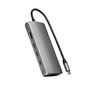 Voir la diapositive 2 : SATECHI Satechi ST-P8KEM station d'accueil Avec fil USB 3.2 Gen 1 (3.1 Gen 1) Type-C Gris