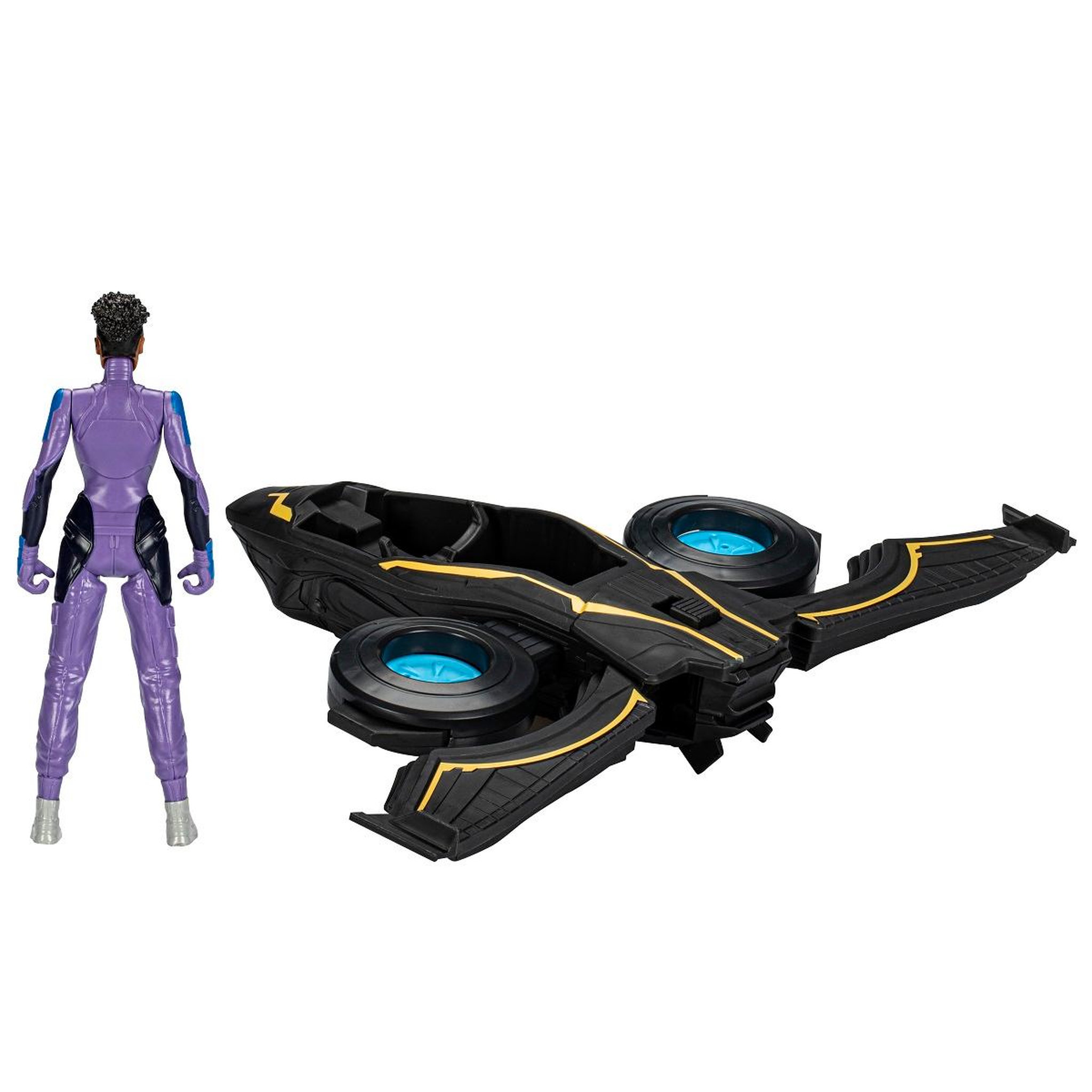 Voir la diapositive 3 : HASBRO Figurine 15 cm + véhicule Black Panther 