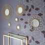 Voir la diapositive 5 : The Home Deco Factory Lot de 3 miroirs rotin D28