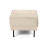 Voir la diapositive 4 : LISA DESIGN Charlie - pouf - pieds hauts - en tissu velours relief