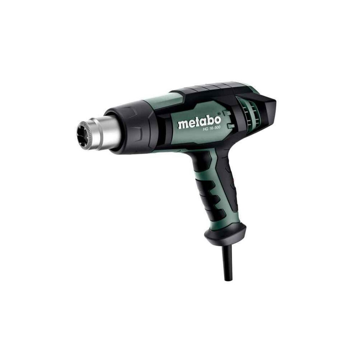 METABO SAS Pistolet à air chaud HG 16-500 - 1600W - Débit d'air 240/450 l/min - 0,6 kg - Coffret Metabox