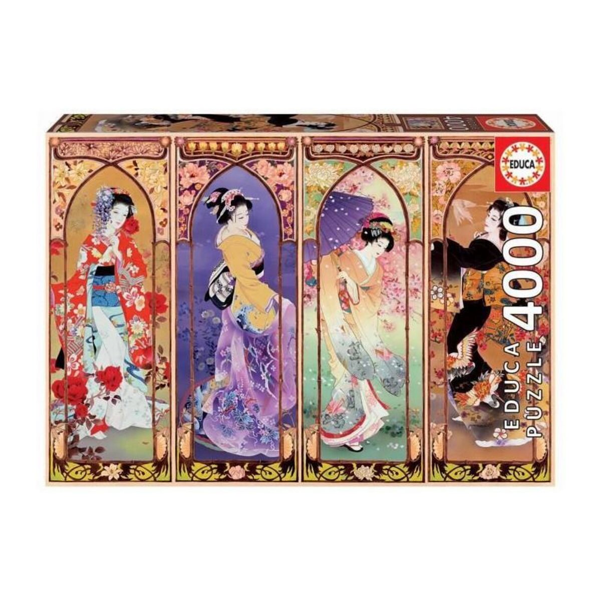 EDUCA EDUCA Puzzle - 4000 pieces Collage Japonais