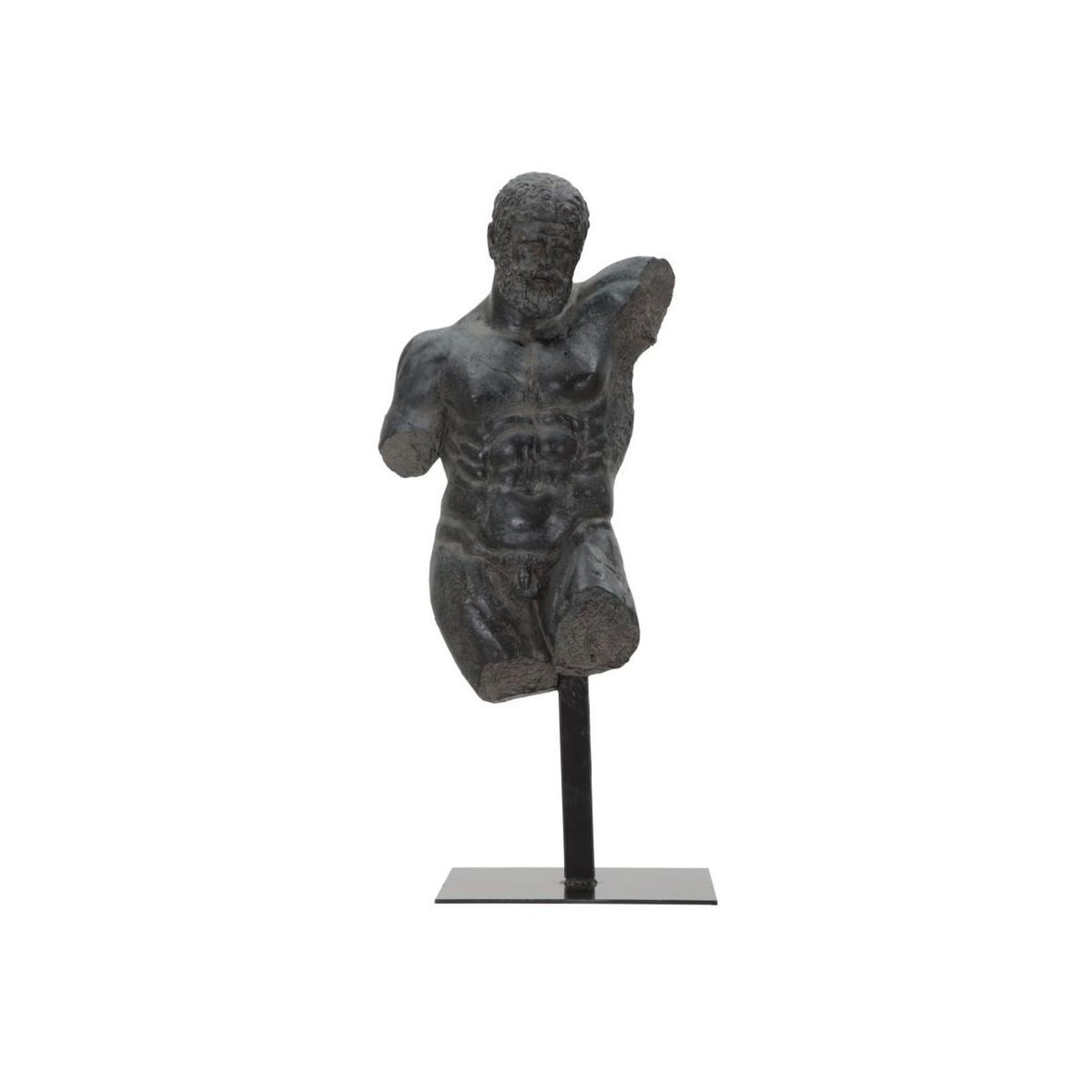 Paris Prix Statue buste masculin  musée  57cm noir