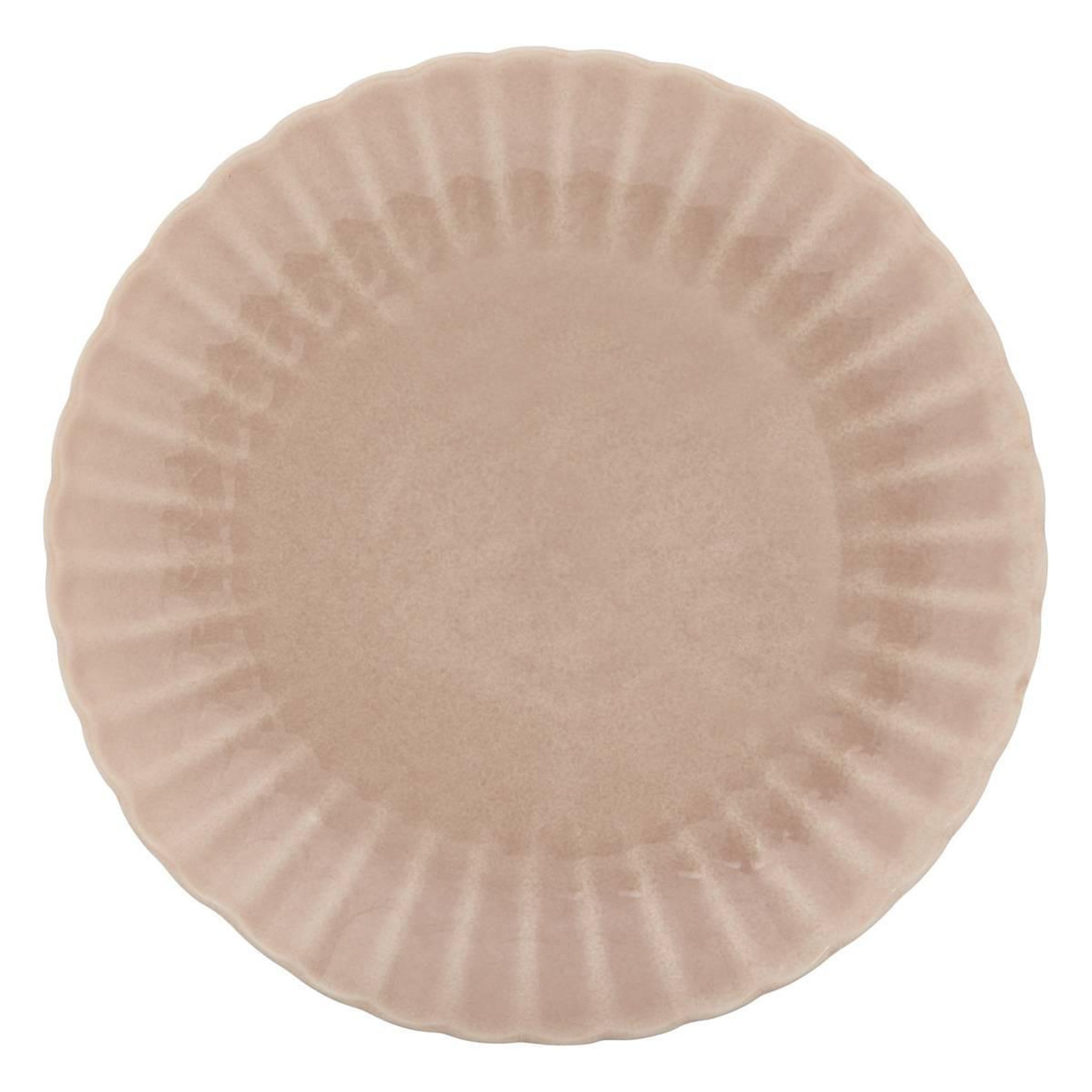 SECRET DE GOURMET Lot de 6 assiettes plates  romy  26cm rose