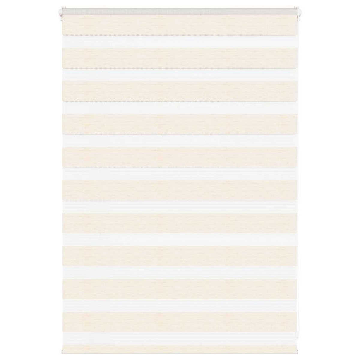 VIDAXL Store zebre beige marbre largeur du tissu 100,9 cm polyester