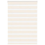 VIDAXL Store zebre beige marbre largeur du tissu 100,9 cm polyester