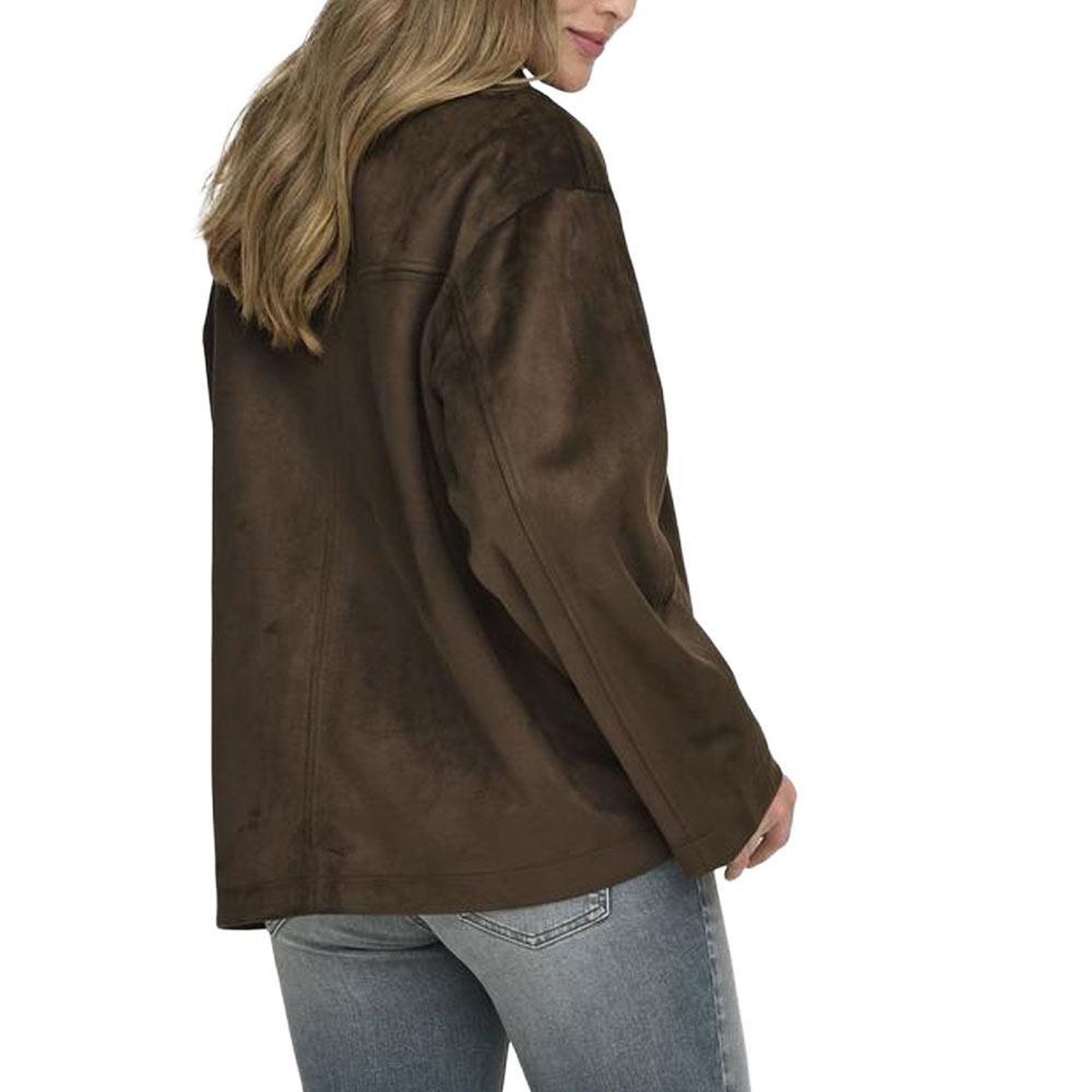 Voir la diapositive 3 : Only Veste marron femme only carolina