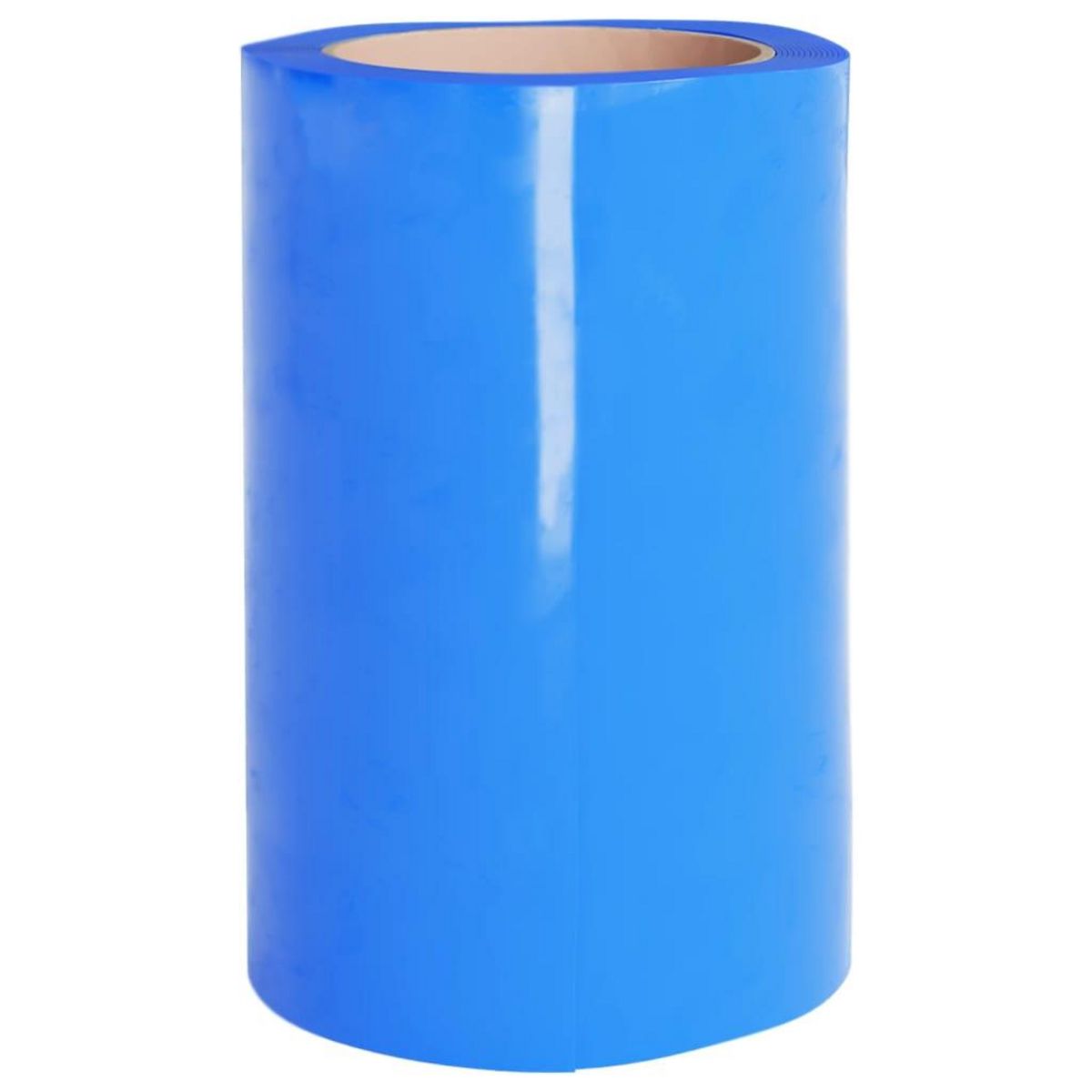 VIDAXL Rideau de porte bleu 300 mmx2,6 mm 10 m PVC