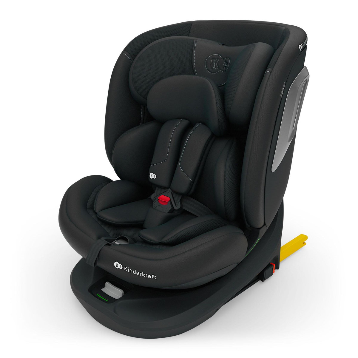 KINDERKRAFT Kinderkraft I-GROW 2 PLUS Siège Auto i-Size 40–150 cm (0–12 ans), Dos à la route jusqu'à 105 cm, 5 inclinaisons, ISOFIX + Top Tether, H-GUARD+ & SPS+, Noir