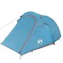 Voir la diapositive 5 : VIDAXL Tente de camping tunnel 3 personnes bleu impermeable