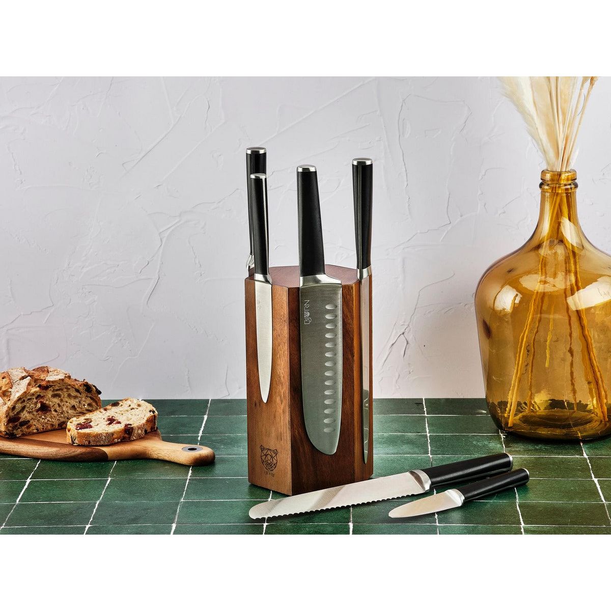 BJORN Bloc couteaux de cuisine JONA IMATRA - 7 pièces