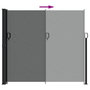Voir la diapositive 5 : VIDAXL Auvent lateral retractable anthracite 180x600 cm