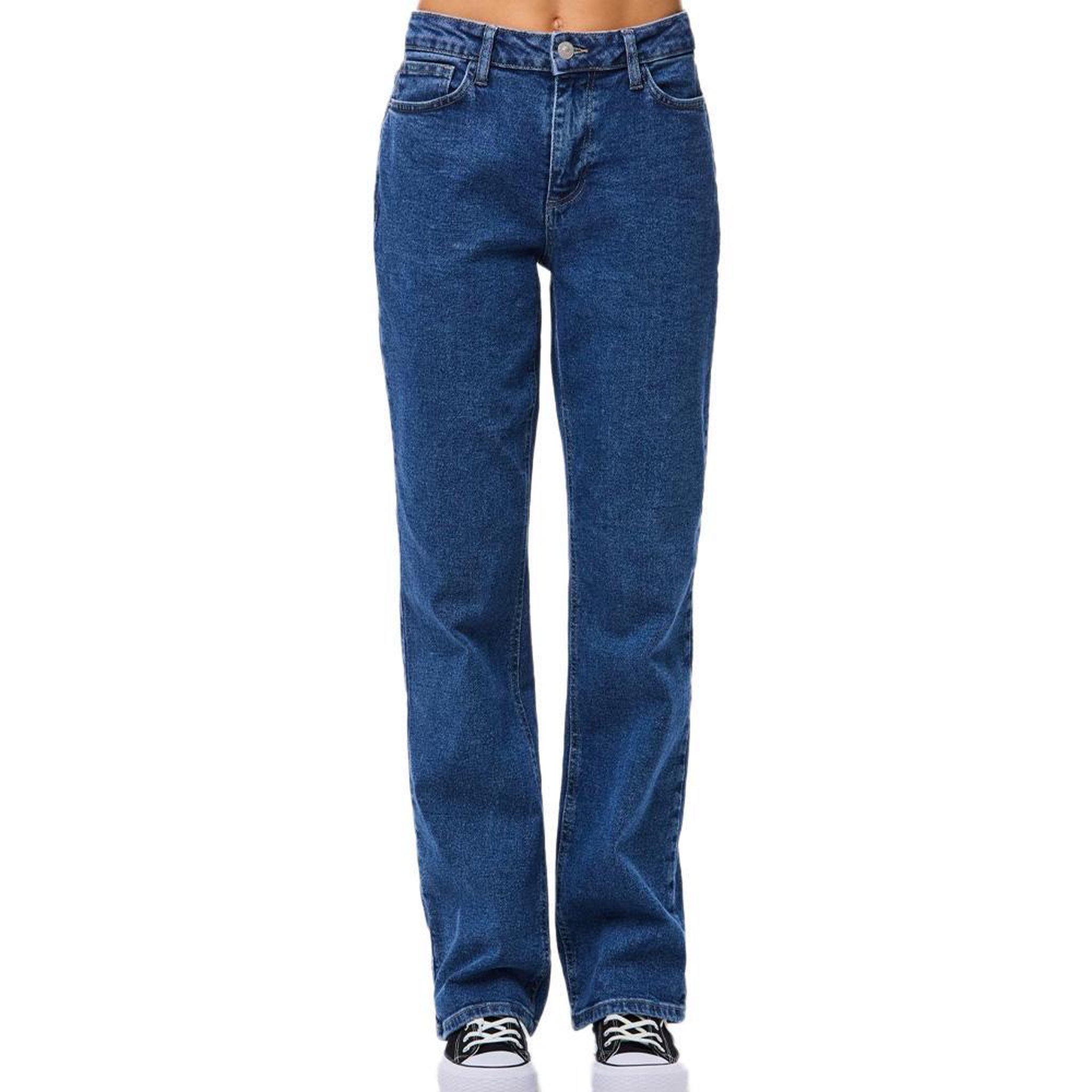 Pieces Jean Droit Bleu Femme Pieces Kellys. Coloris disponibles : Bleu