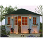 Voir la diapositive 2 : Habitat et Jardin Abri jardin pentagone  Nancy  - 7.88 m² - 4.24 x 3 x 2.82 m - 28 mm