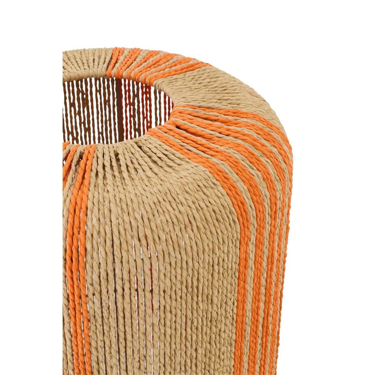 Paris Prix Lampadaire Corde  Chase  138cm Orange & Naturel