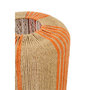 Voir la diapositive 3 : Paris Prix Lampadaire Corde  Chase  138cm Orange & Naturel