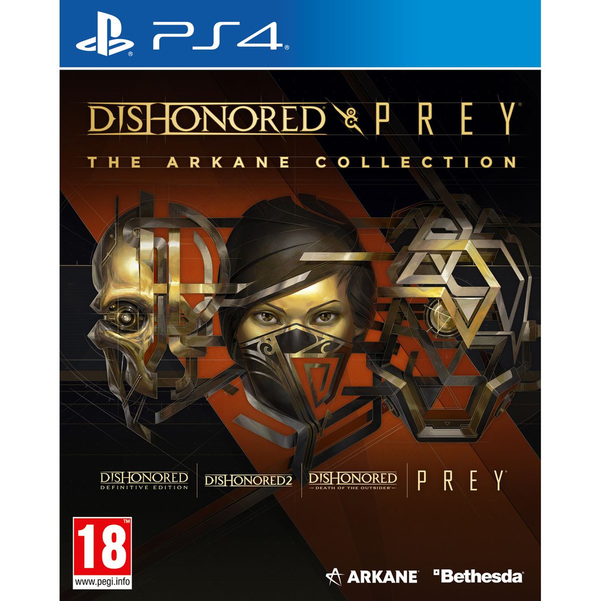 Voir la diapositive 1 : Dishonored & Prey The Arkane Collection PS4