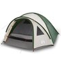Voir la diapositive 2 : VIDAXL Tente de camping a dome 4 personnes vert impermeable