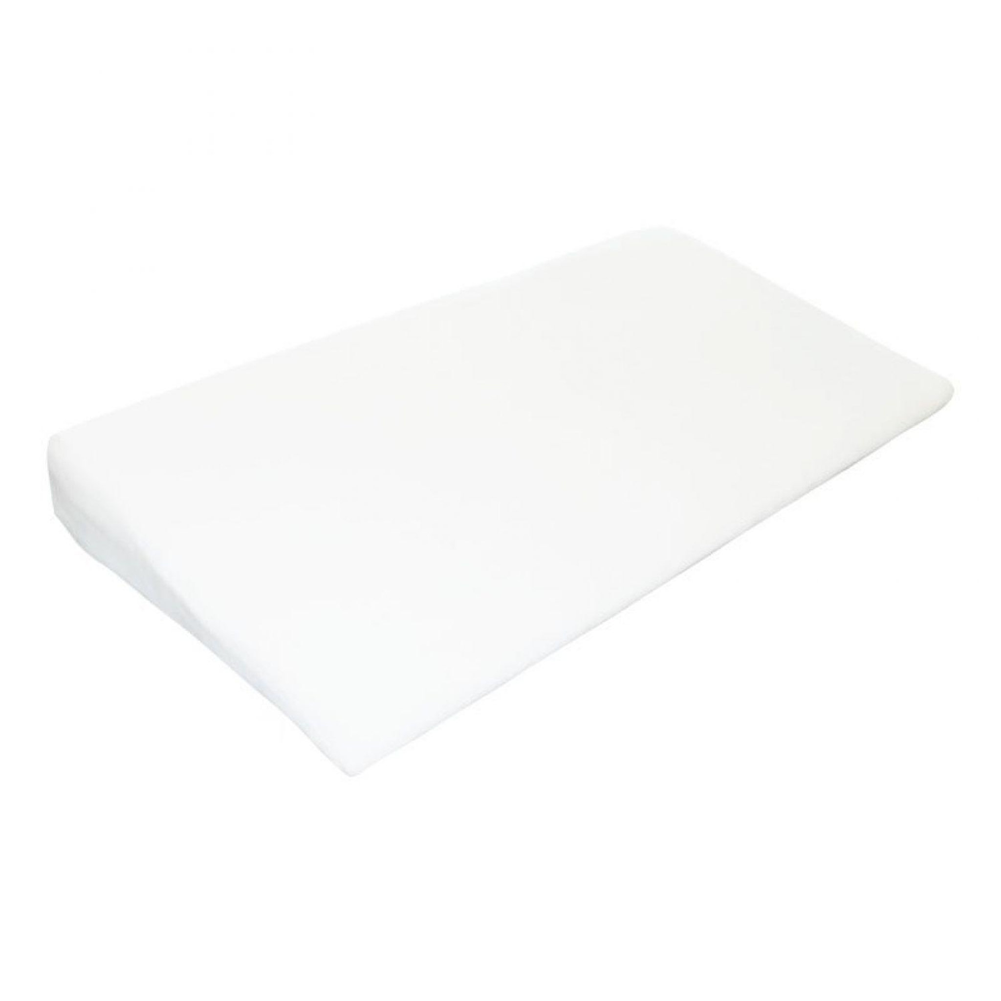 Monsieur Bébé Plan incliné 15° déhoussable avec mousse à mémoire de forme anti-bactérien - 40, 60 ou 70 cm de large
