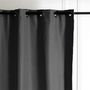 Voir la diapositive 2 : The Home Deco Factory Rideau isolant polaire 135x240 cm noir