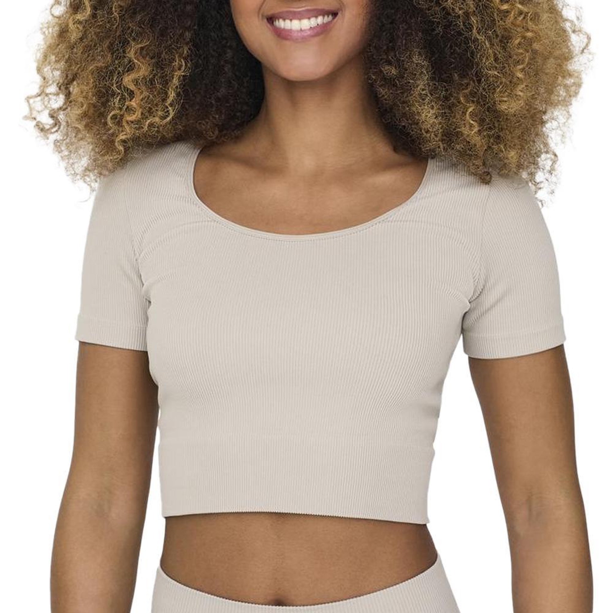 Only Top Beige Femme Only Jaia. Coloris disponibles : Gris