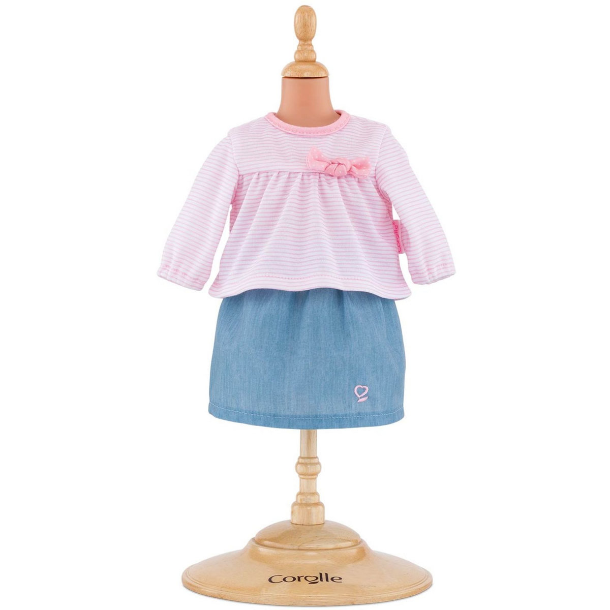 Corolle Top et jupon pour poupon 36 cm